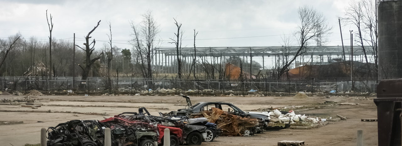 Buncefield oil storage facility fire